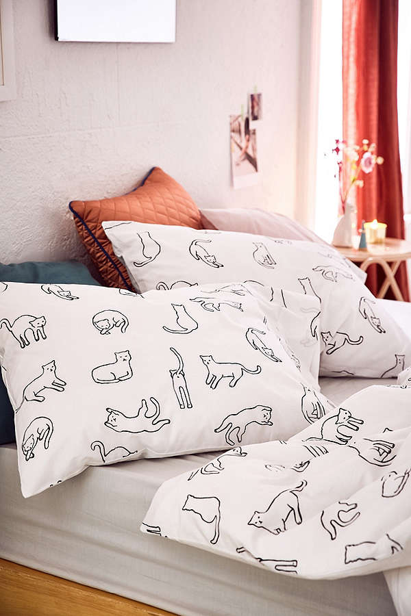 cat butt pillow cases